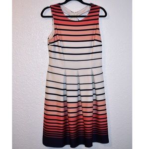 Sun dress with geometric cutouts